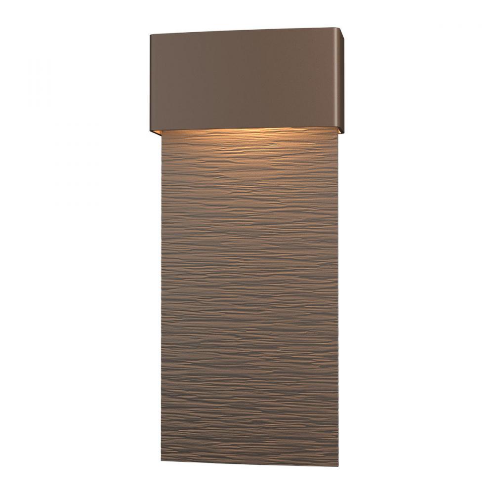 Stratum Large Dark Sky Friendly LED Outdoor Sconce