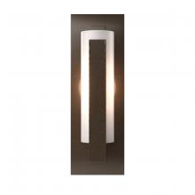 Hubbardton Forge 217185-SKT-05-GG0065 - Forged Vertical Bar Sconce - Steel Backplate