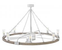 Regency Ceiling Fans, a Division of Hinkley Lighting 906144FMW-LWD - Sawyer 52" LED Smart Fandelier