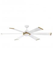 Hinkley Fans 906964FMW-LDD - Andros 64" LED Smart Fan