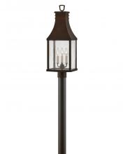 Hinkley 17461BLC - Large Post Top or Pier Mount Lantern