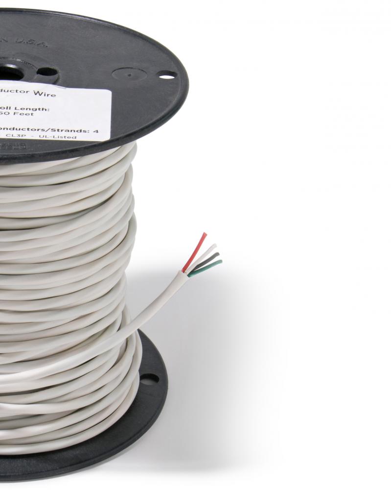 1FT 18 AWG Wire, 2 Conductor, CL3P Wire