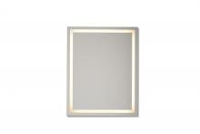  MIR106-W - 30” x 24” x 1.4” Rectangular LED Mirror, defogger & dimmer, 3000K