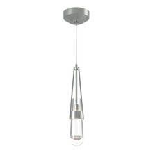 Hubbardton Forge 161040-SKT-STND-82-ZM0434 - Link Clear Glass Low Voltage Mini Pendant