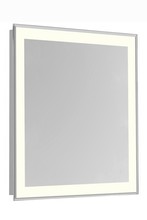  MRE-6120 - 4 Sides LED Edge Hardwired Mirror Rectangle W32H40 Dimmable 3000K