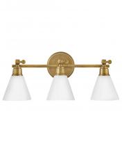 Hinkley 51183HB - Medium Adjustable Three Light Vanity